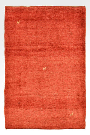 Gabbeh tapijt - Perzisch - 173 x 126 cm - rood