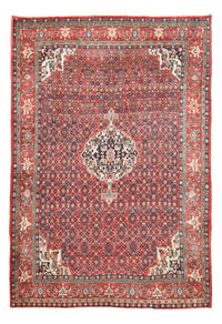 Perzisch tapijt - Bijar - 286 x 201 cm - rood