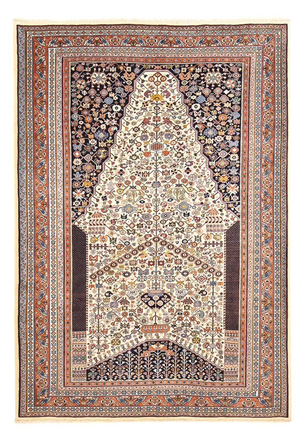 Gabbeh Tapijt - Kashkuli Perzisch - 295 x 205 cm - beige