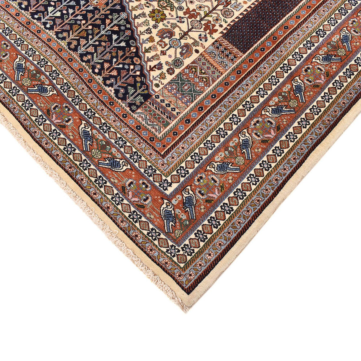 Gabbeh Tapijt - Kashkuli Perzisch - 295 x 205 cm - beige