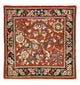 Qom Tapijt 74x73cm - Perzisch tapijt