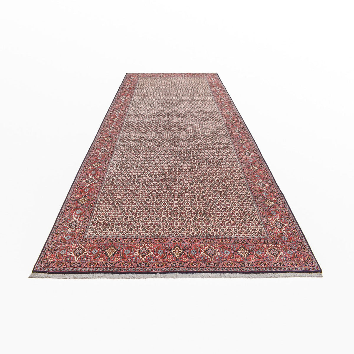 Loper Perzisch tapijt - Bijar - 494 x 204 cm - roest