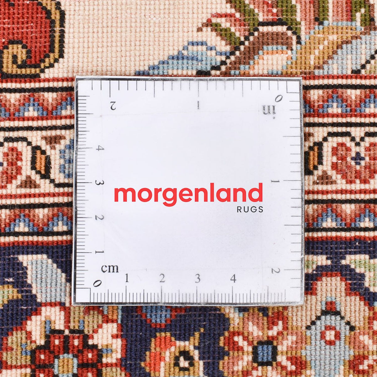 Perzisch tapijt - Ghom - Koninklijk - 204 x 132 cm - beige