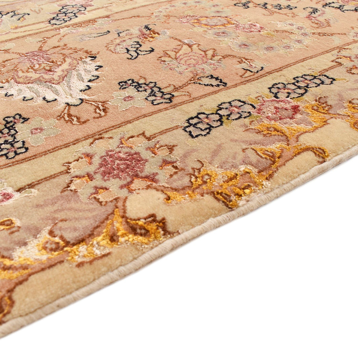 Perzisch tapijt - Tabriz - Royal - 414 x 293 cm - goud