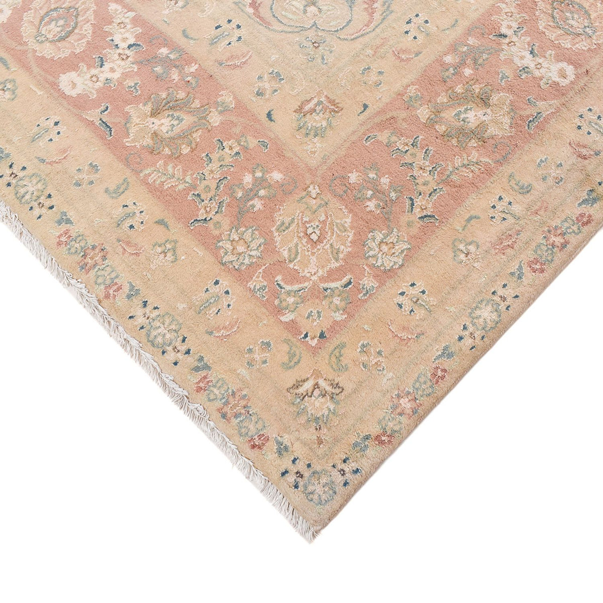 Perzisch tapijt - Tabriz - 401 x 301 cm - beige
