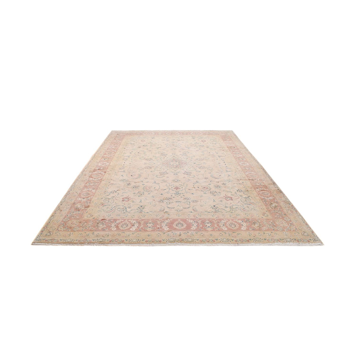 Perzisch tapijt - Tabriz - 401 x 301 cm - beige