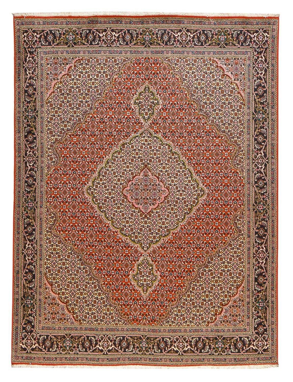 Perzisch tapijt - Tabriz - Royal - 200 x 152 cm - rood