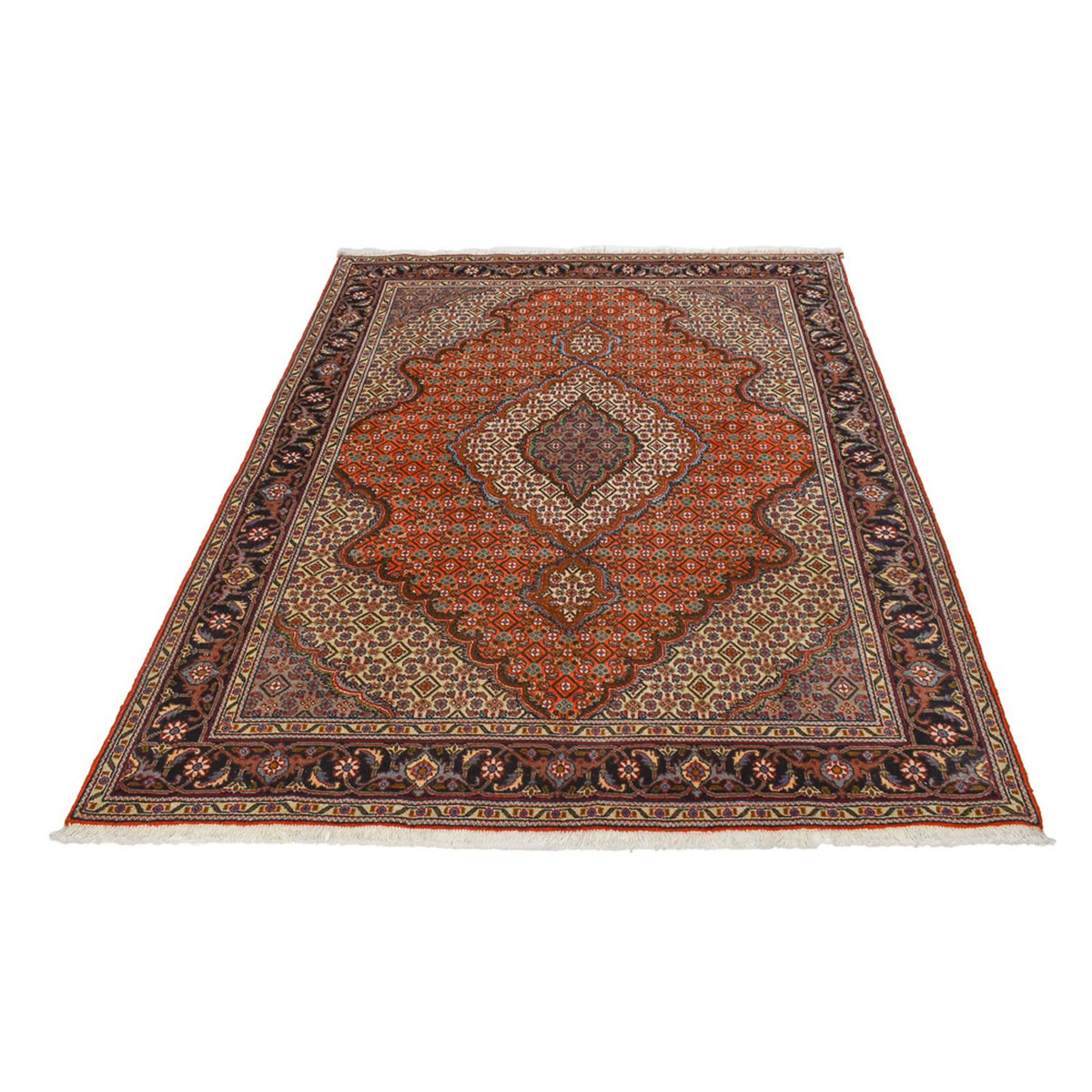Perzisch tapijt - Tabriz - Royal - 203 x 150 cm - roest