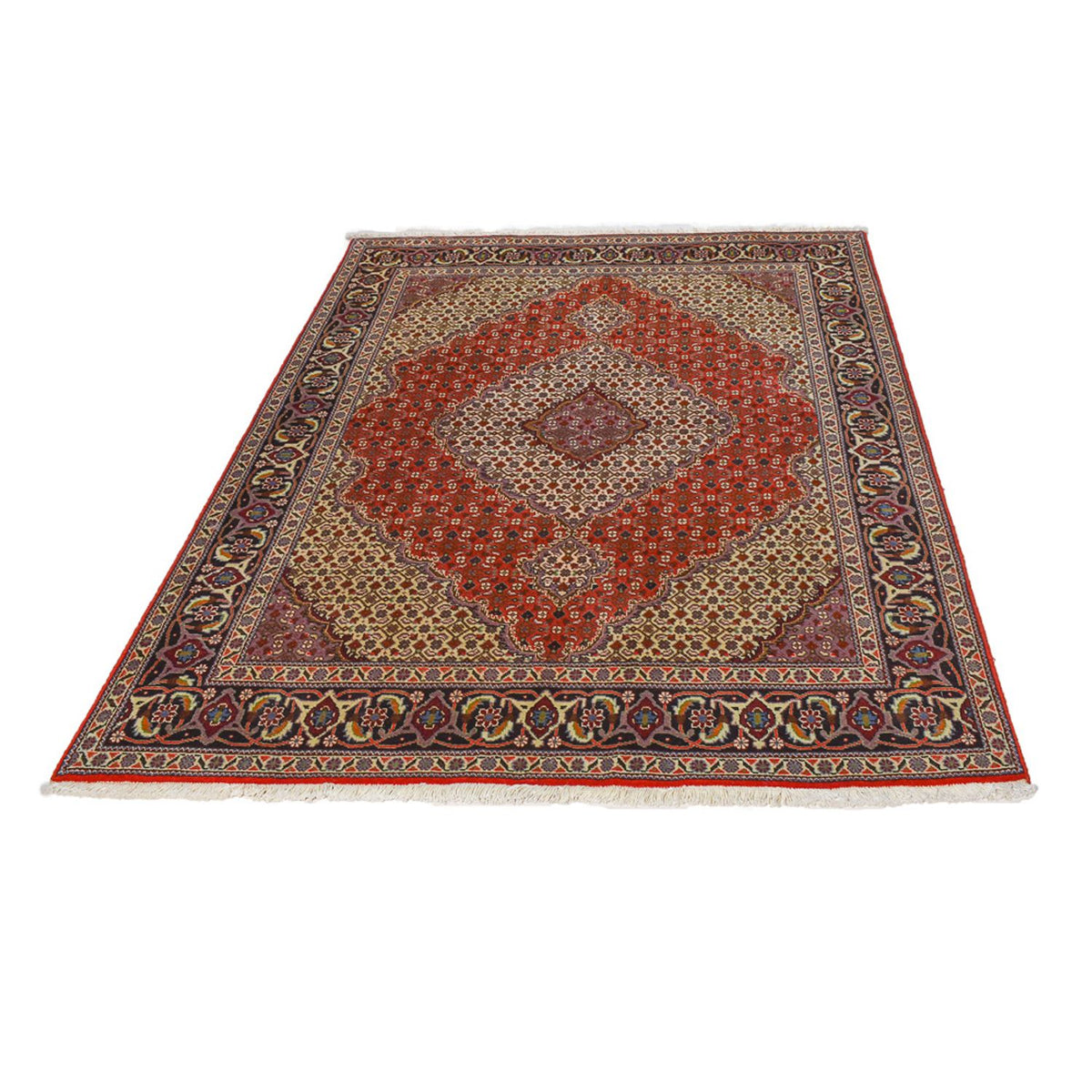 Perzisch tapijt - Tabriz - Royal - 198 x 149 cm - rood