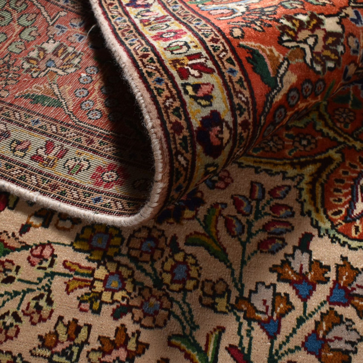 Perzisch tapijt - Tabriz - Royal - 290 x 195 cm - zand