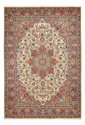 Perzisch tapijt - Tabriz - Royal - 367 x 252 cm - beige