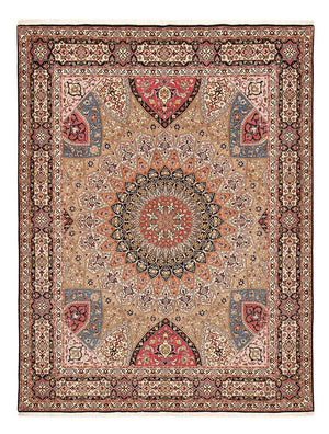 Perzisch tapijt - Tabriz - Royal - 260 x 200 cm - beige