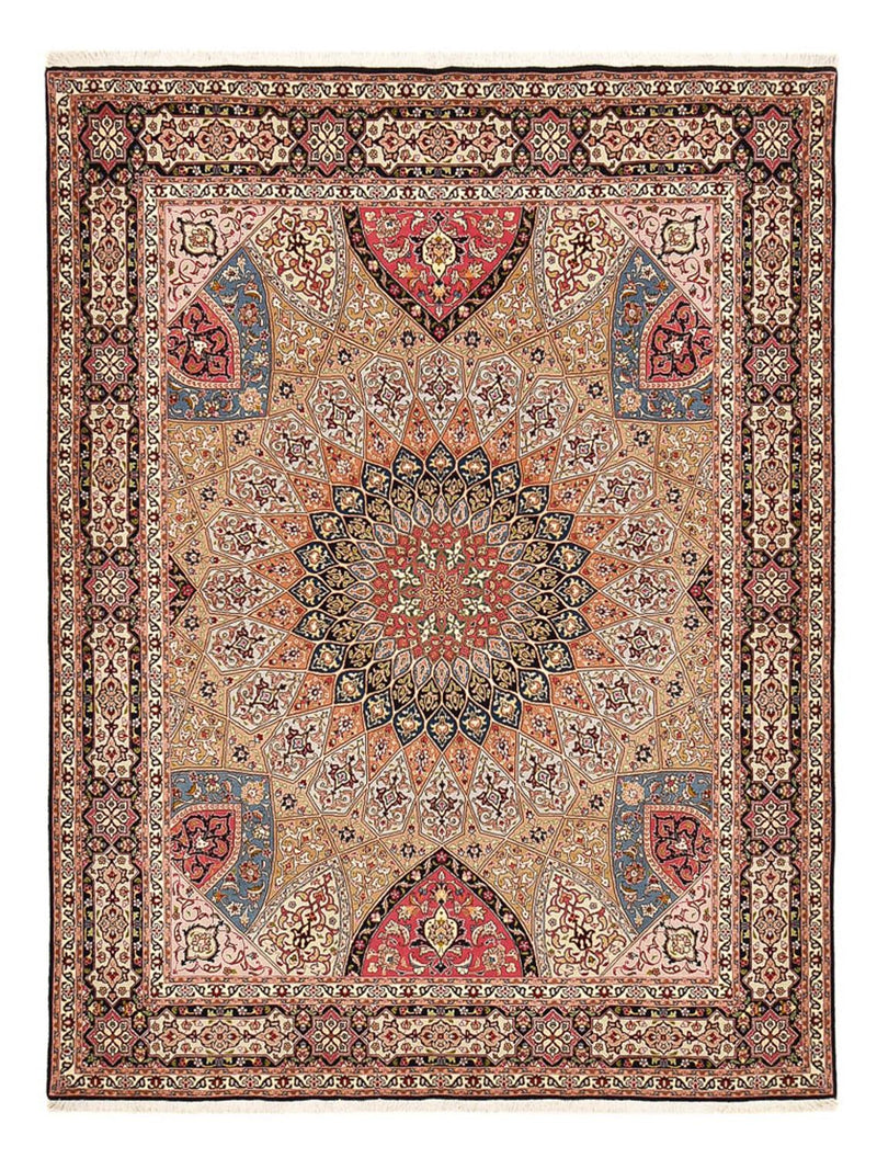 Perzisch tapijt - Tabriz - Royal - 260 x 200 cm - beige