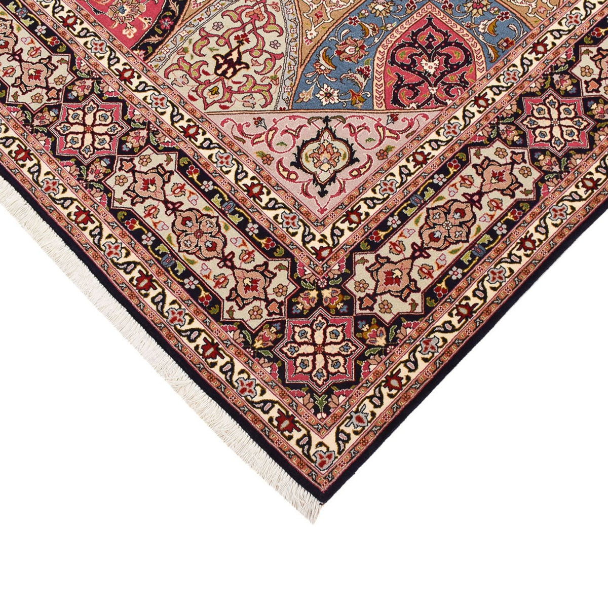 Perzisch tapijt - Tabriz - Royal - 260 x 200 cm - beige