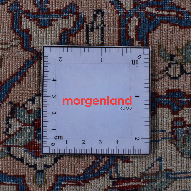 Perzisch tapijt - Keshan - Koninklijke - 396 x 304 cm - zand