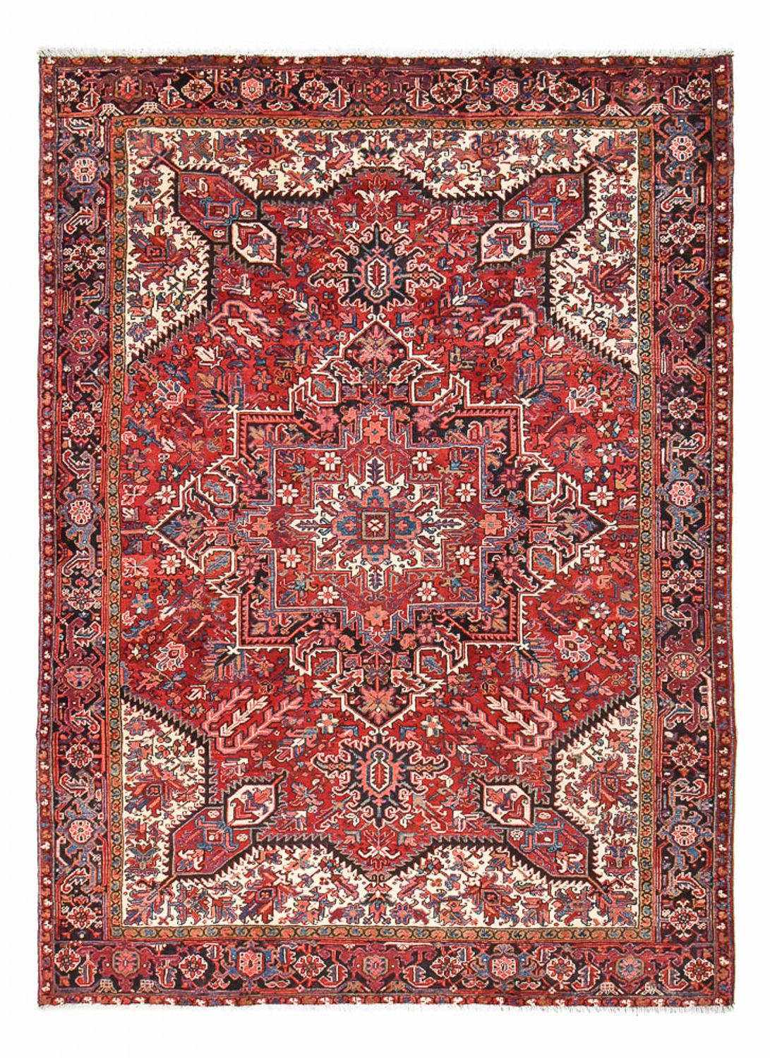 Perzisch Tapijt - Nomadisch - 353 x 256 cm - rood