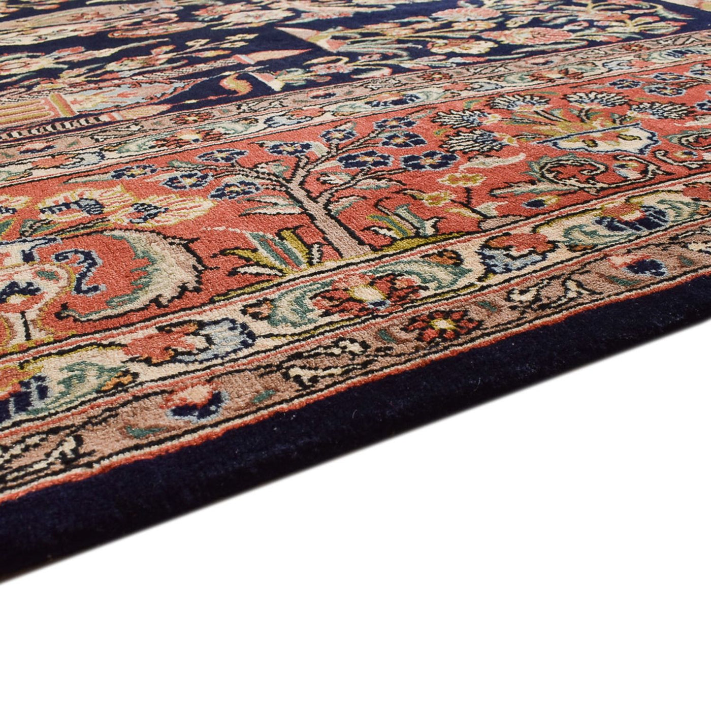 Kashan Tapijt 375x252cm - Perzisch tapijt