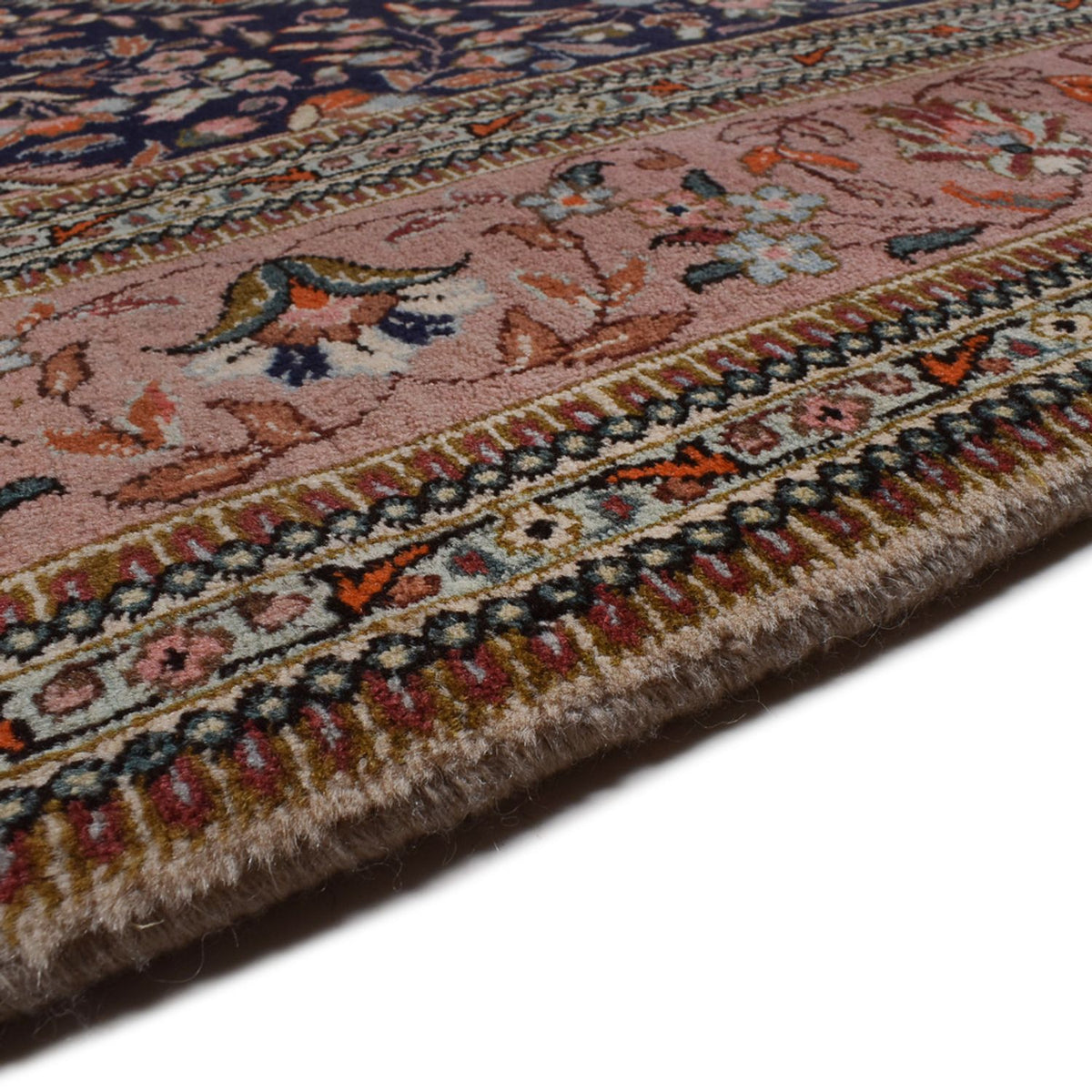 Tabatabaei Tapijt 205x307cm - Perzisch tapijt - donkerblauw