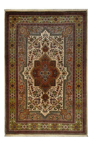 Perzisch tapijt - Tabriz - 300 x 205 cm - zand