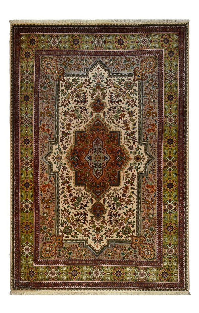 Perzisch tapijt - Tabriz - 300 x 205 cm - zand