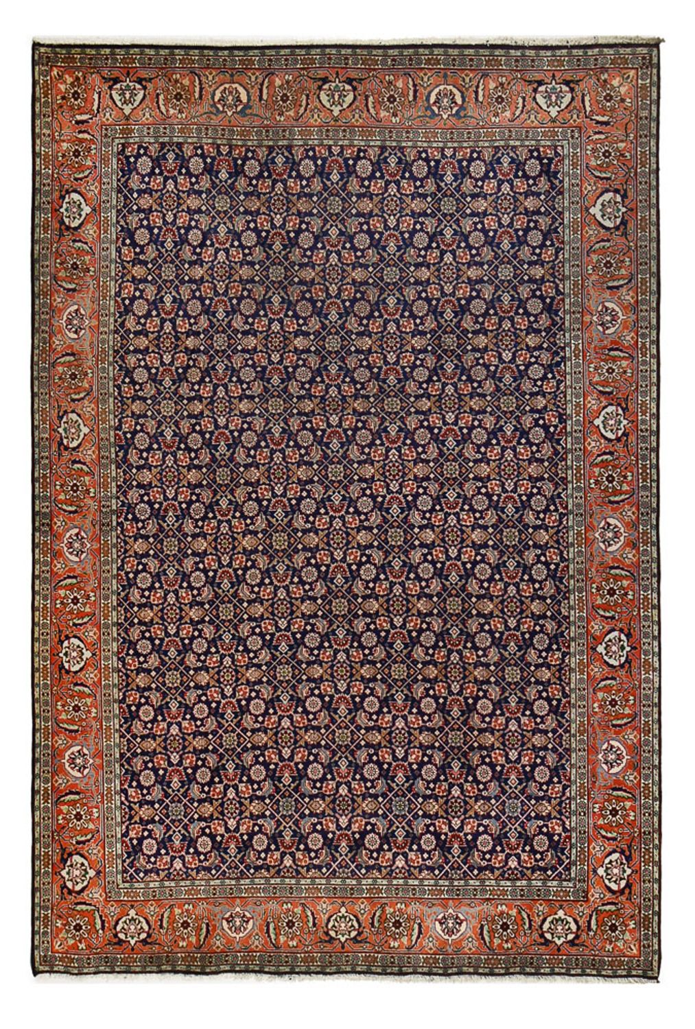 Perzisch tapijt - Tabriz - 289 x 198 cm - donkerblauw