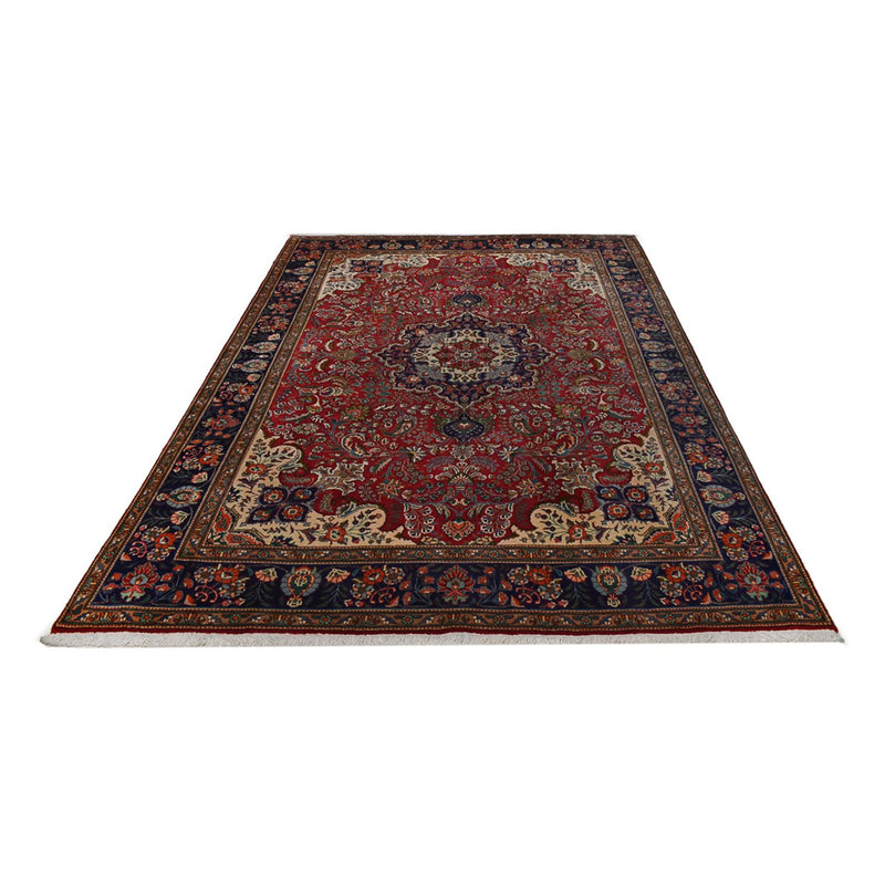Perzisch tapijt - Tabriz - 290 x 203 cm - bordeauxrood