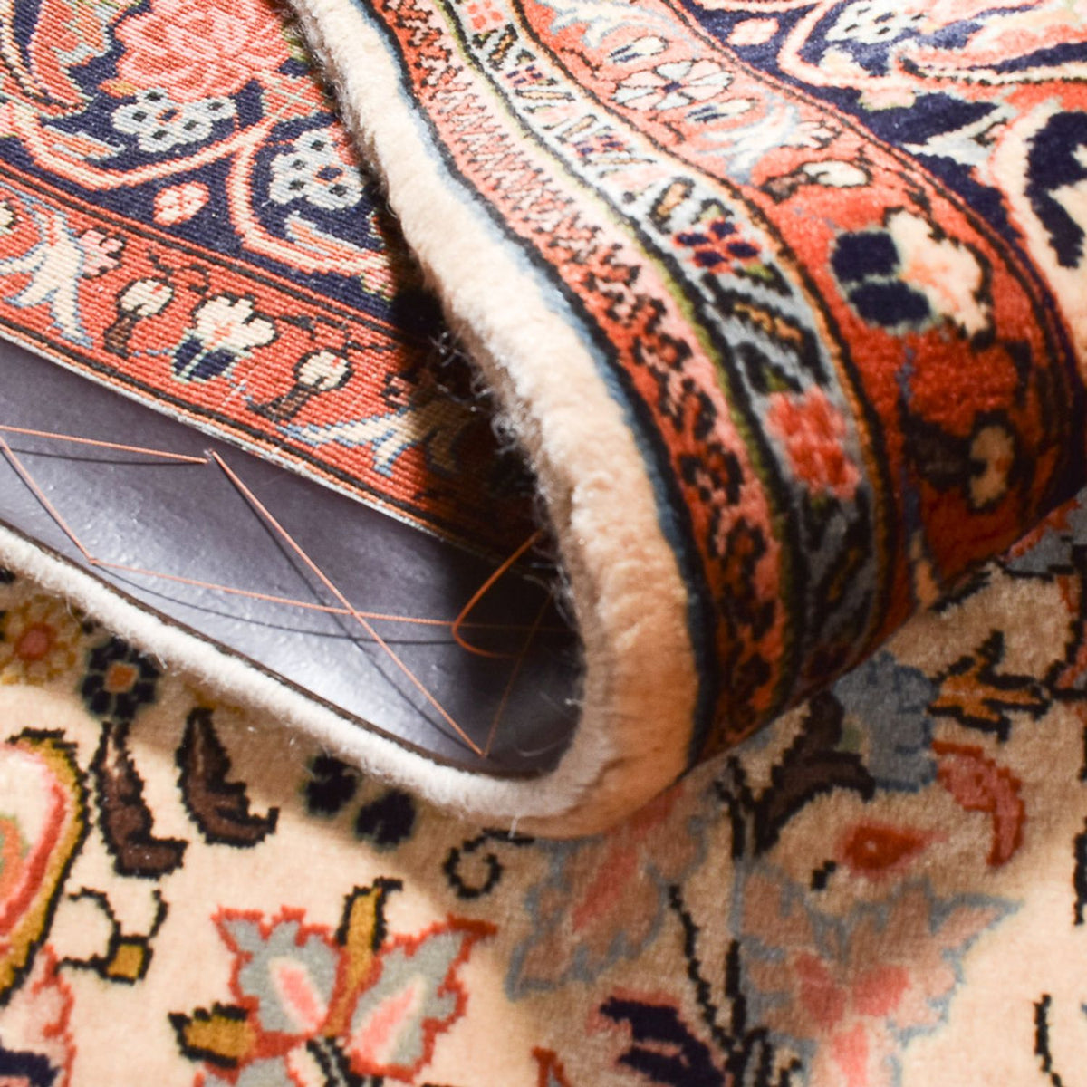 Perzisch tapijt - Bijar - 292 x 179 cm - licht beige