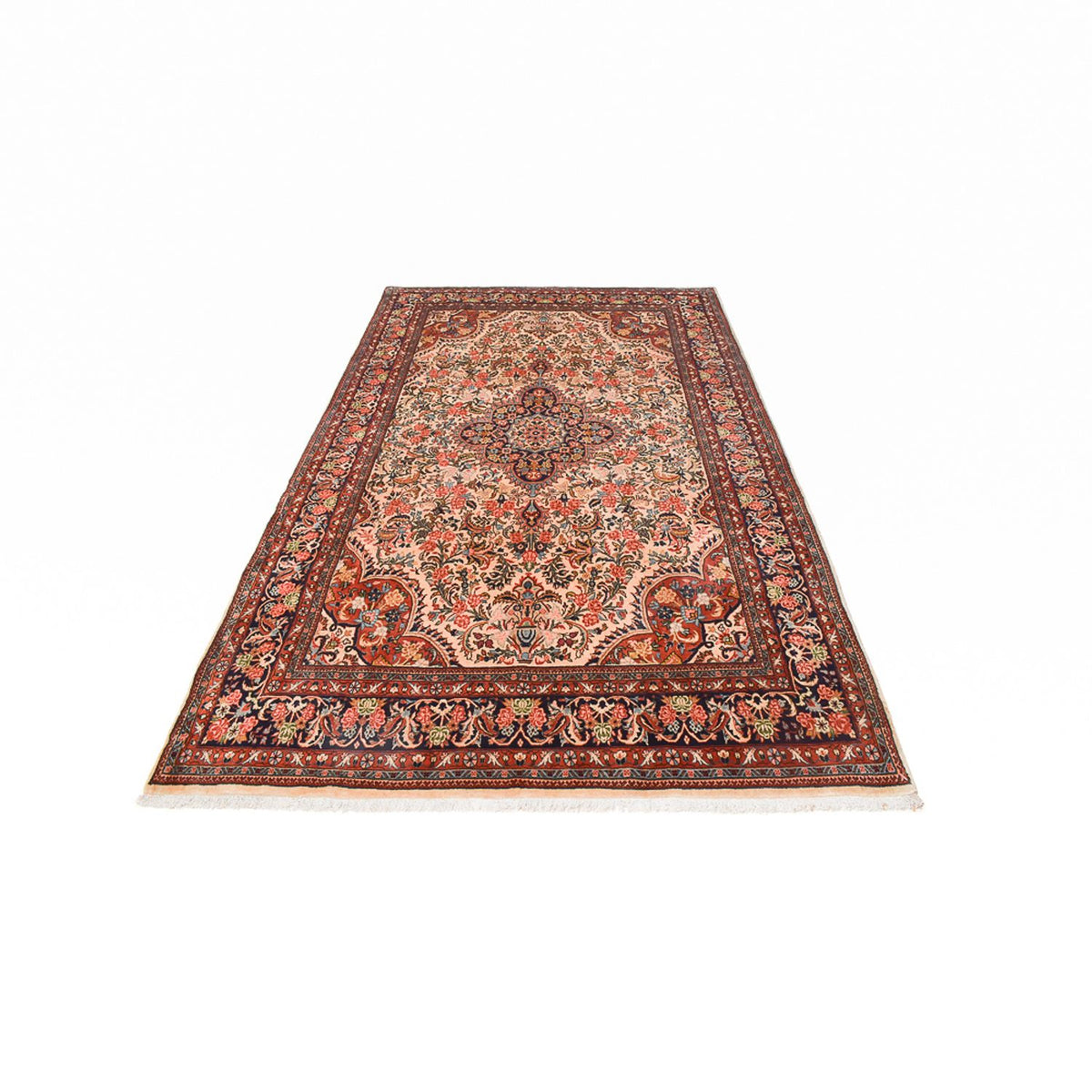 Perzisch tapijt - Bijar - 292 x 179 cm - licht beige