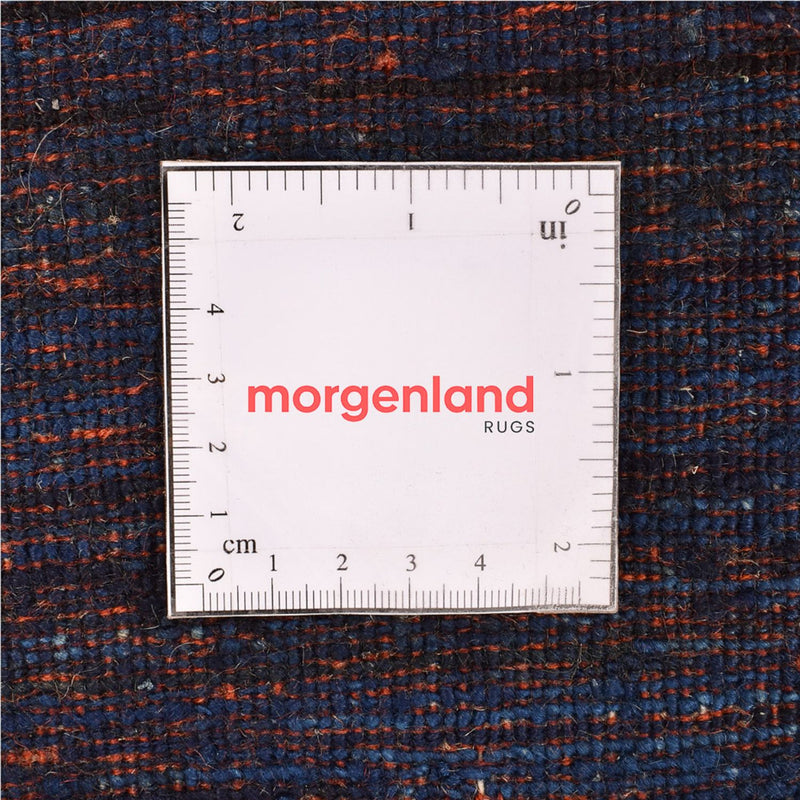 Gabbeh Tapijt - Loribaft Perzisch - 143 x 119 cm - donkerblauw