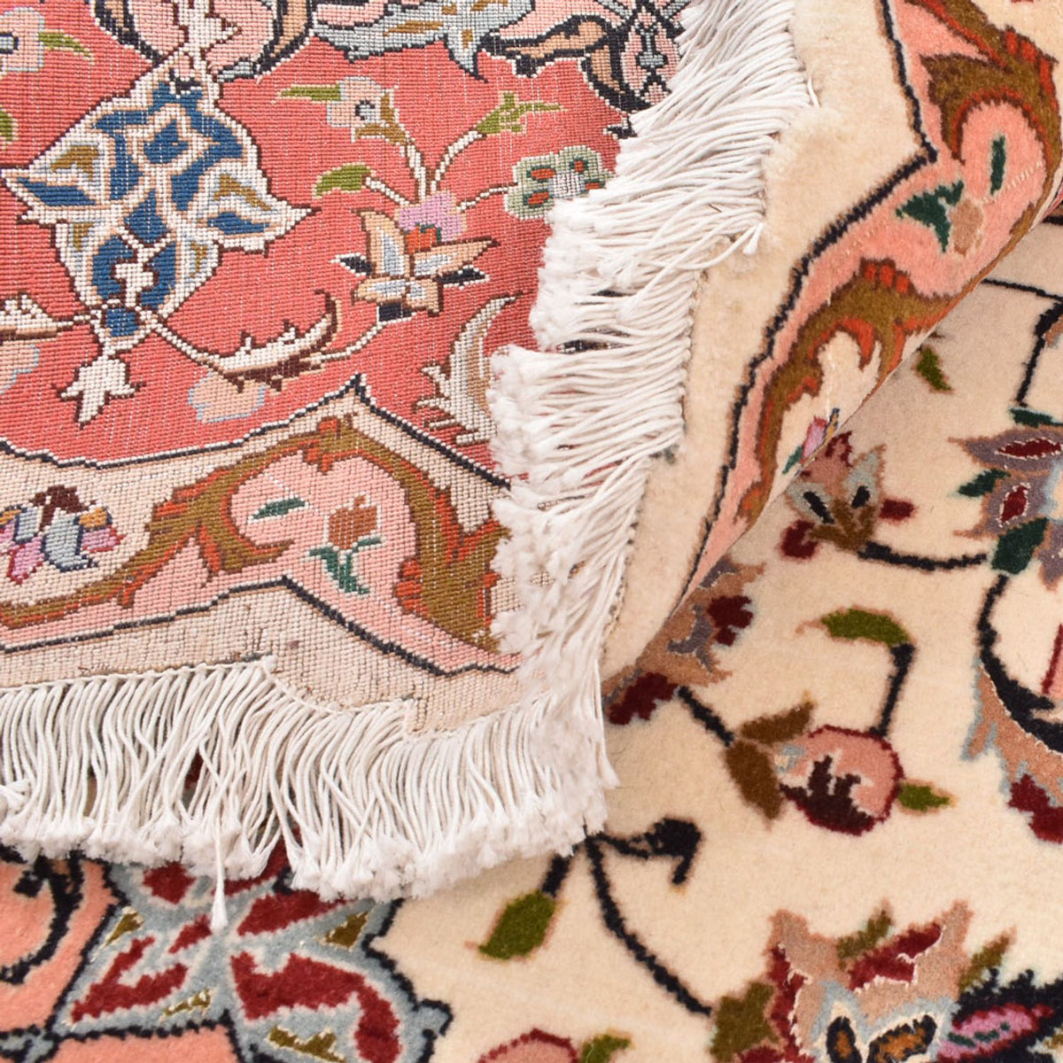 Perzisch tapijt - Tabriz - Royal rond  - 200 x 200 cm - veelkleurig