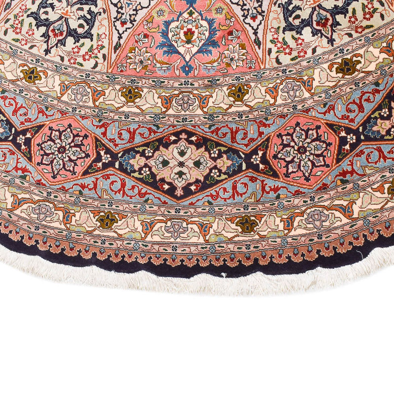 Perzisch tapijt - Tabriz - Royal rond  - 250 x 250 cm - veelkleurig