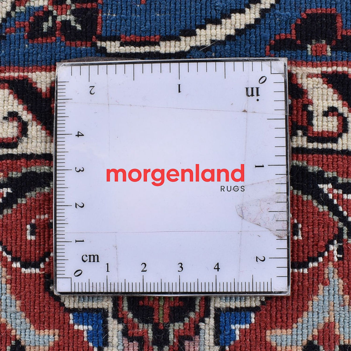 Perzisch tapijt - Bijar - 402 x 307 cm - donkerblauw