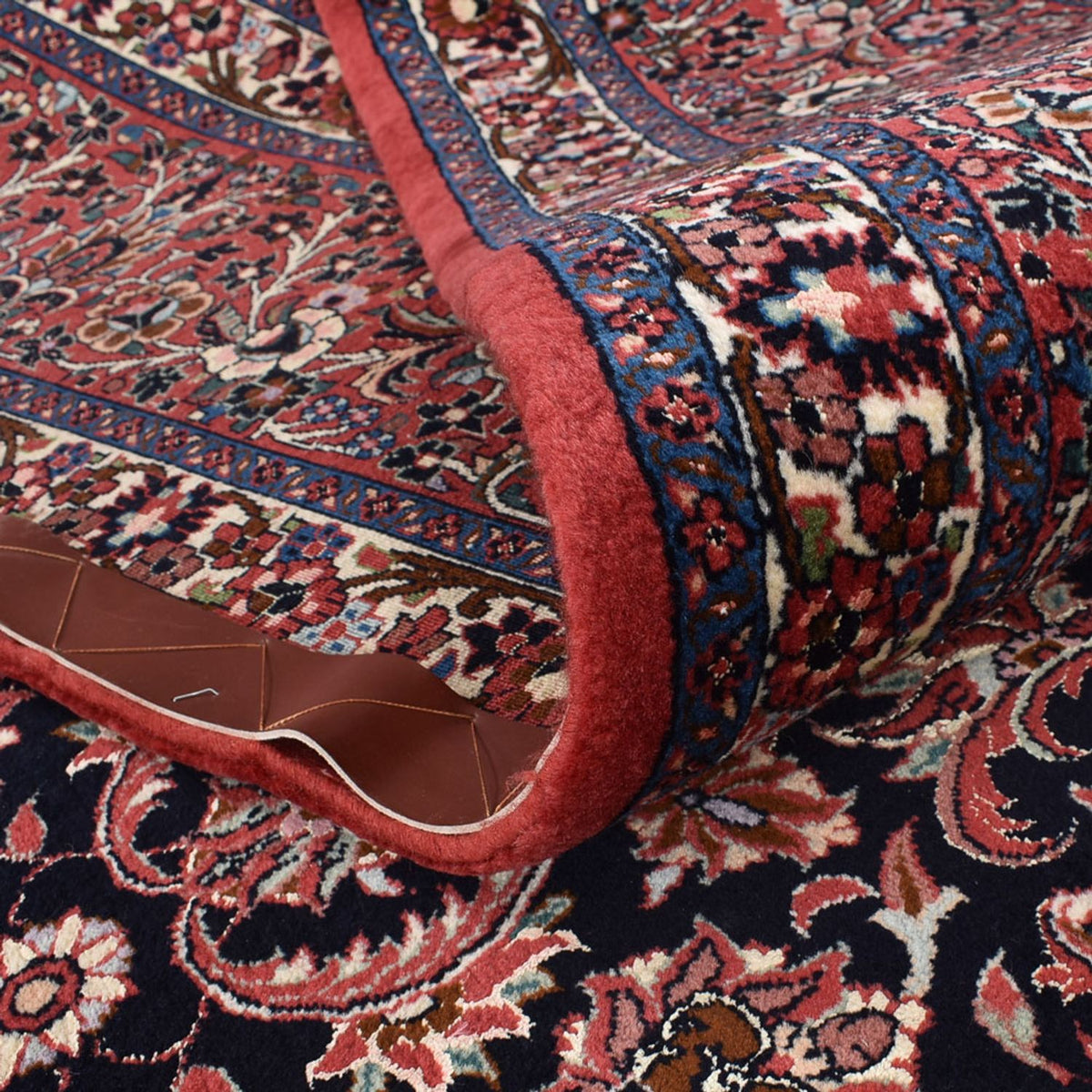 Perzisch tapijt - Bijar - 392 x 303 cm - licht rood