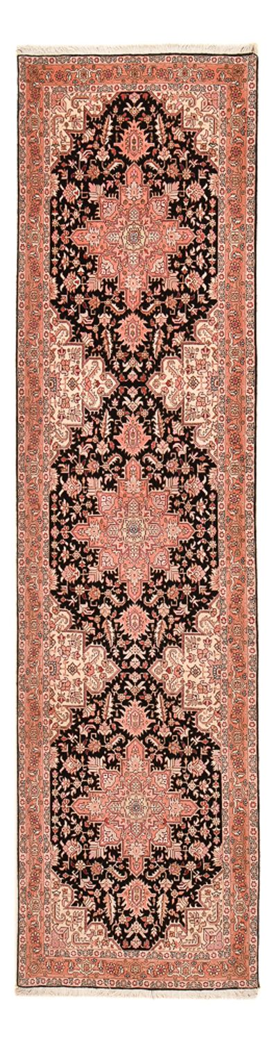 Loper Perzisch tapijt - Tabriz - Royal - 352 x 90 cm - licht rood
