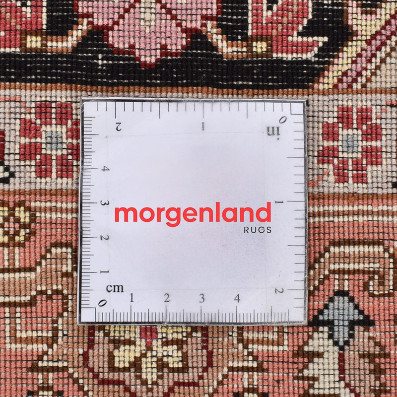 Loper Perzisch tapijt - Tabriz - Royal - 352 x 90 cm - licht rood