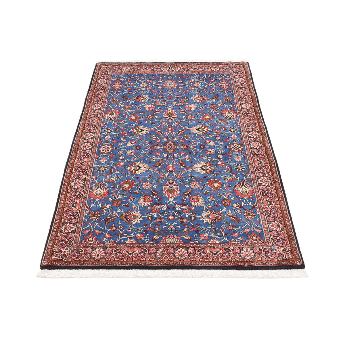 Perzisch tapijt - Bijar - 180 x 111 cm - blauw