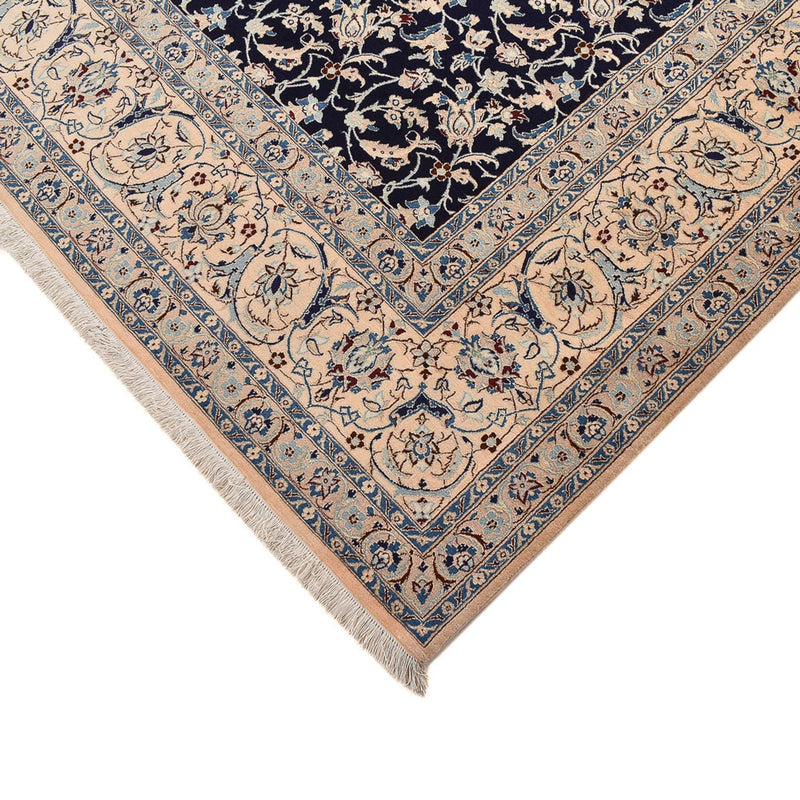 Perzisch tapijt - Nain - Premium - 351 x 253 cm - donkerblauw