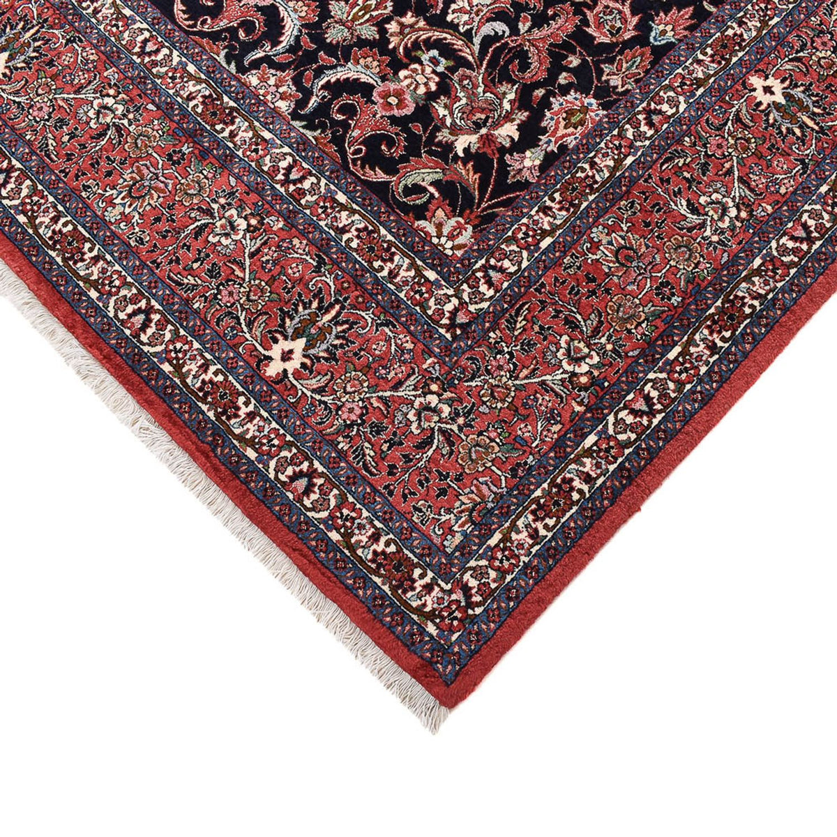 Perzisch tapijt - Bijar - 295 x 202 cm - licht rood