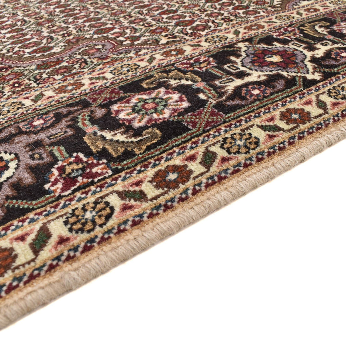Perzisch tapijt - Tabriz - Royal vierkant  - 202 x 200 cm - bruin