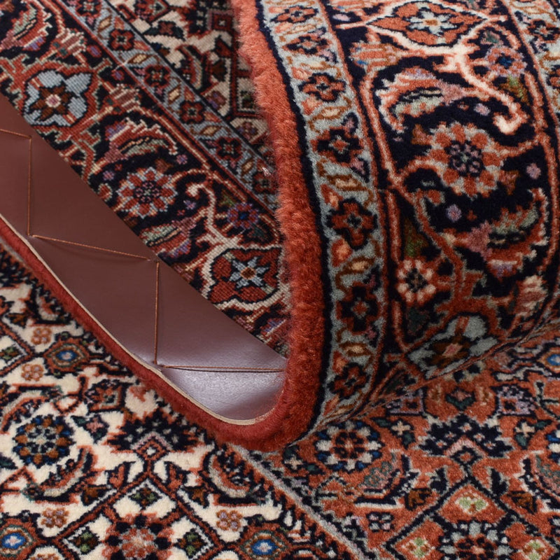 Loper Perzisch tapijt - Bijar - 377 x 83 cm - roest