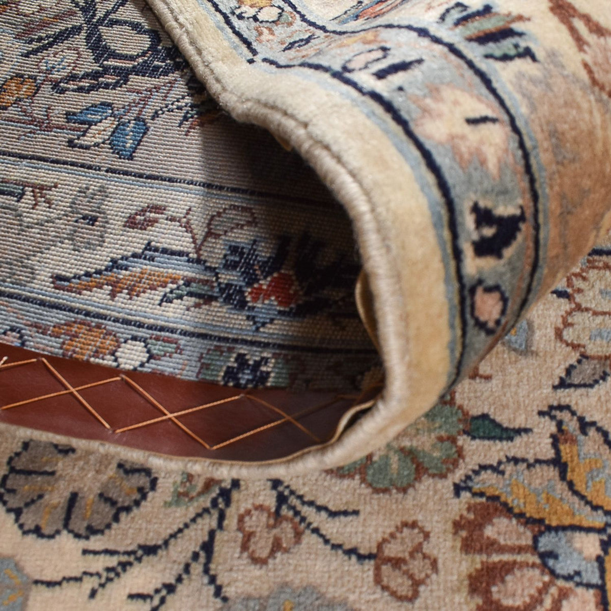 Perzisch tapijt - Keshan - 342 x 247 cm - zand