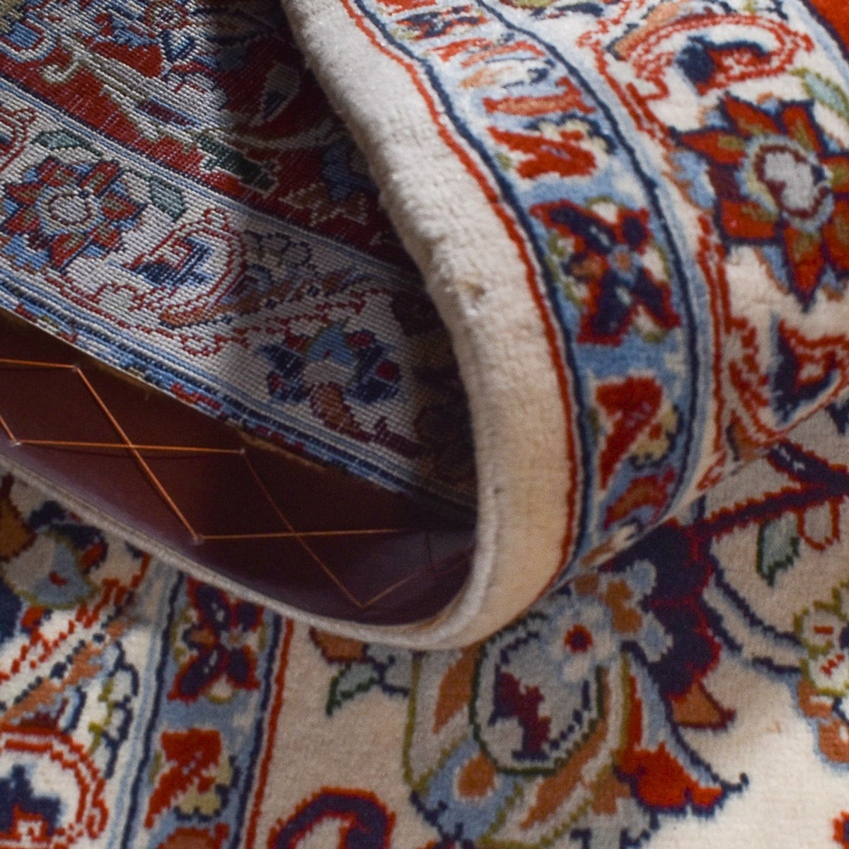 Perzisch tapijt - Keshan - 356 x 259 cm - roest