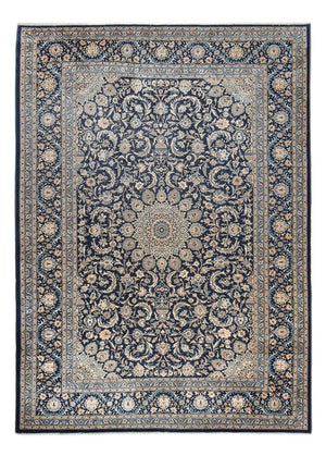 Perzisch tapijt - Klassiek - 346 x 248 cm - donkerblauw