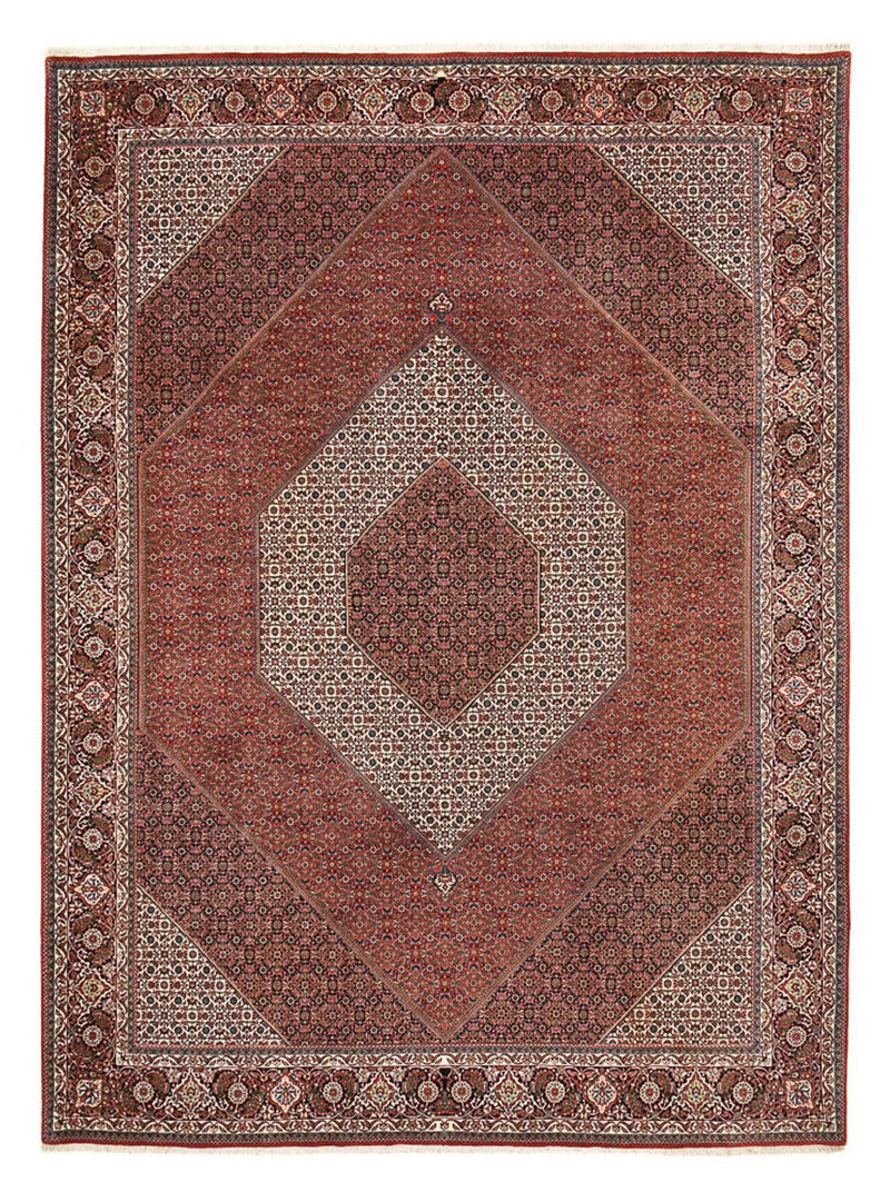 Perzisch tapijt - Bijar - 400 x 302 cm - roest