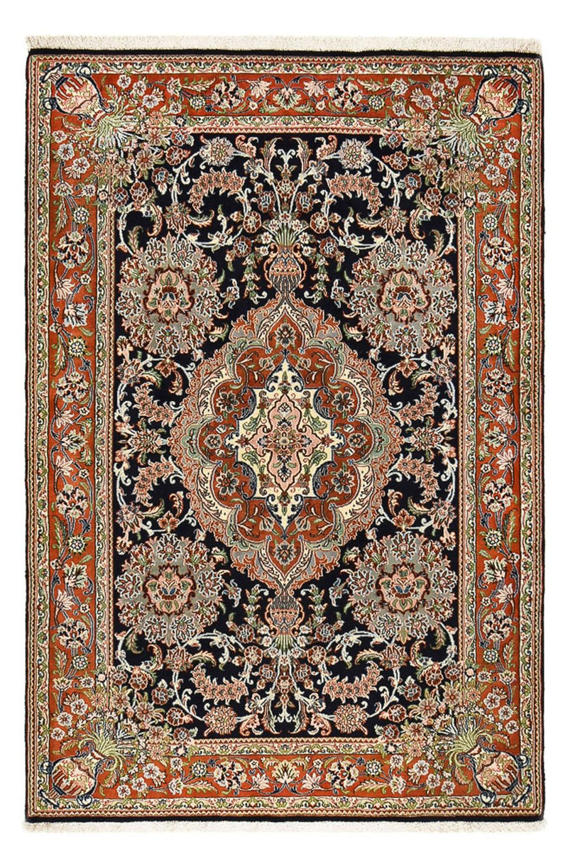 Perzisch tapijt - Ghom - Koninklijk - 208 x 137 cm - donker beige