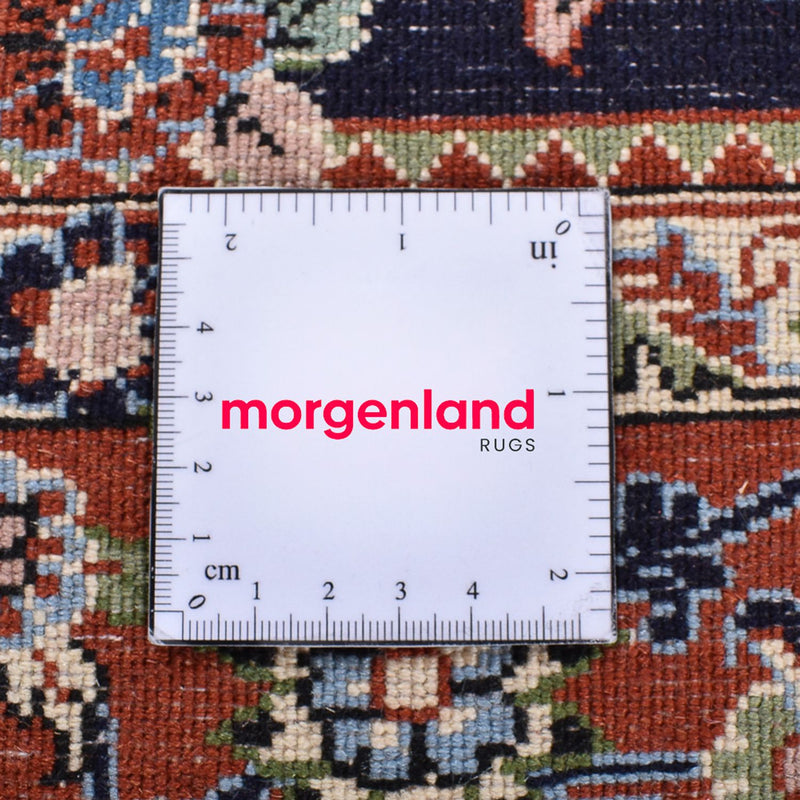 Perzisch tapijt - Ghom - Koninklijk - 208 x 137 cm - donker beige