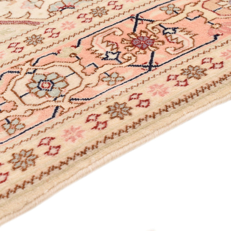 Perzisch tapijt - Tabriz - Royal - 151 x 106 cm - licht beige