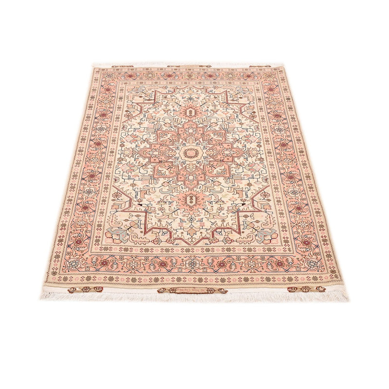 Perzisch tapijt - Tabriz - Royal - 151 x 106 cm - licht beige