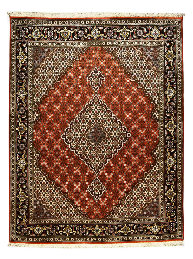 Perzisch tapijt - Tabriz - Royal - 194 x 153 cm - rood