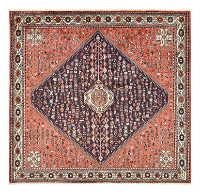 Perzisch Tapijt - Nomadisch vierkant  - 203 x 196 cm - licht rood